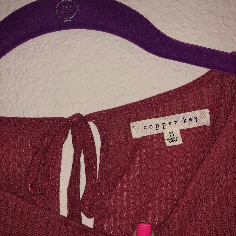 Copper Key blouse - Picture 3 of 5